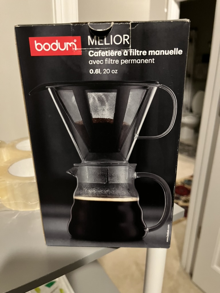 Bodum MELIOR Manual Filter Coffee Maker