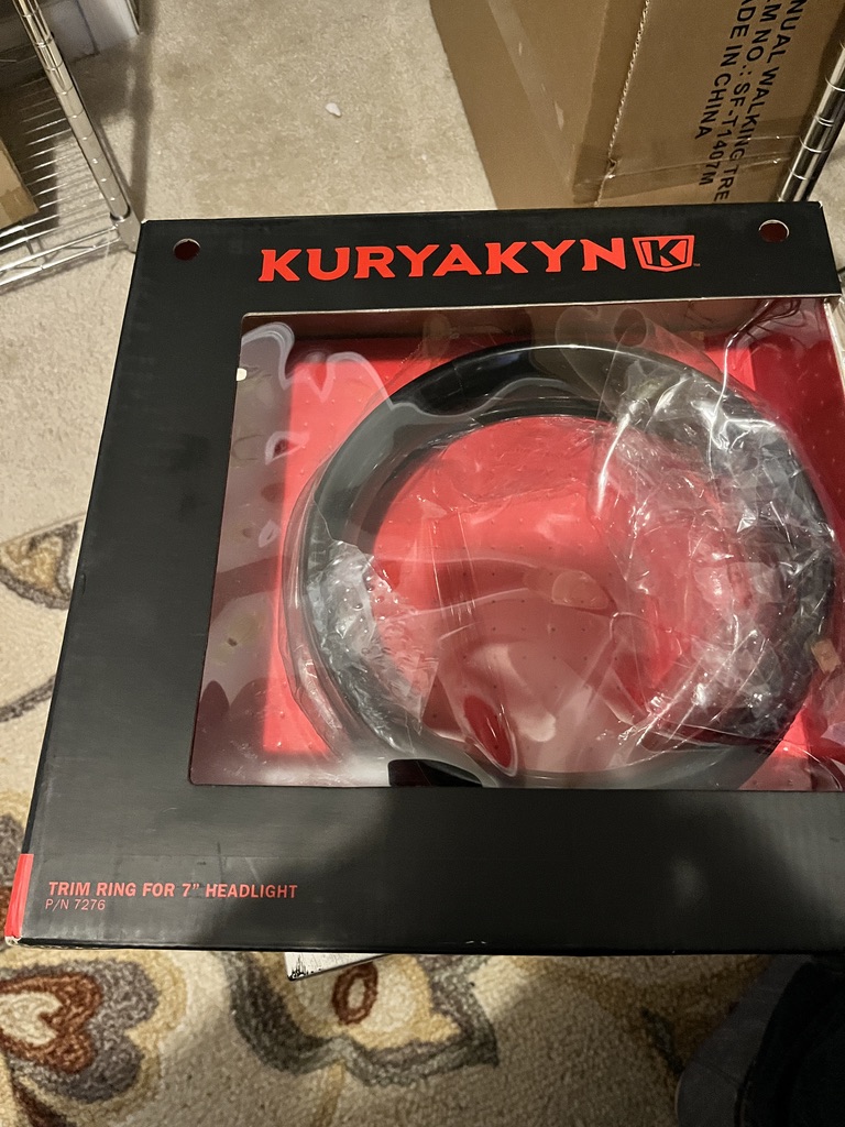 Kuryakyn Trim Ring for 7" Headlight