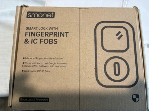 SMONET Smart Lock with Fingerprint & IC Fobs