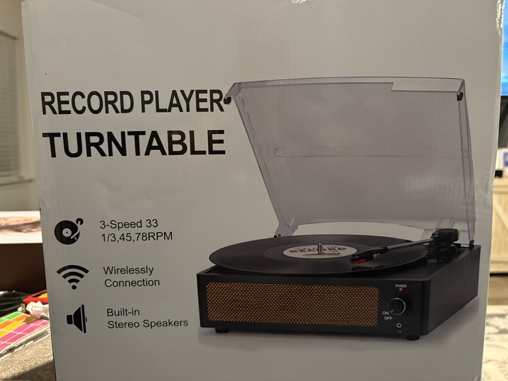 Record Player Turntable