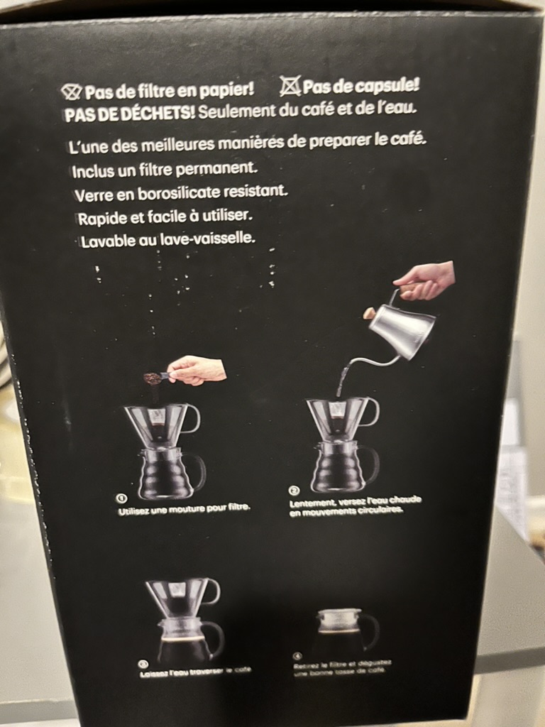 Bodum MELIOR Manual Filter Coffee Maker