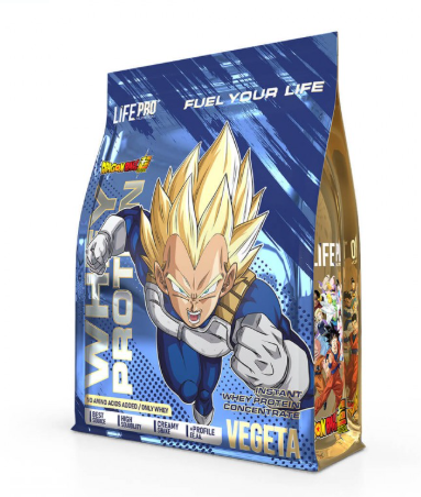 Life Pro Whey Dragon Ball Super Limited Edition Vegeta 900g