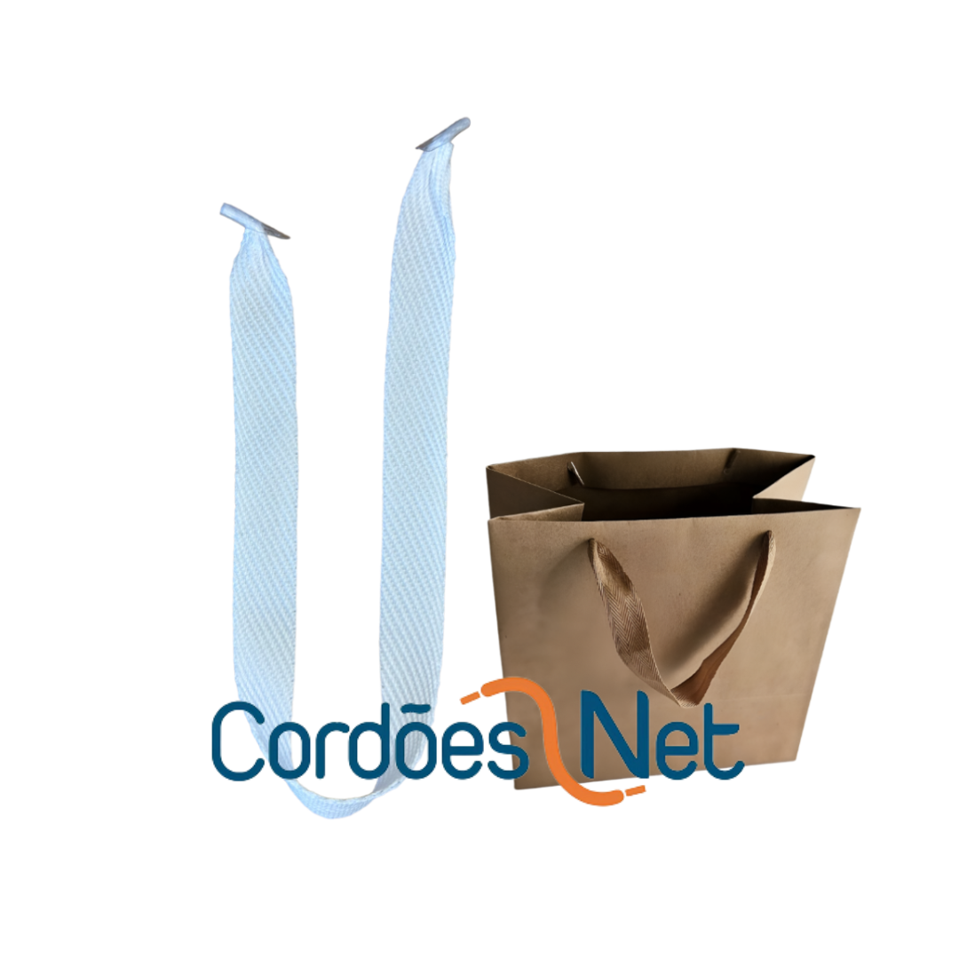 Alça de Sacola "Gorgurão" Branco 1.000un