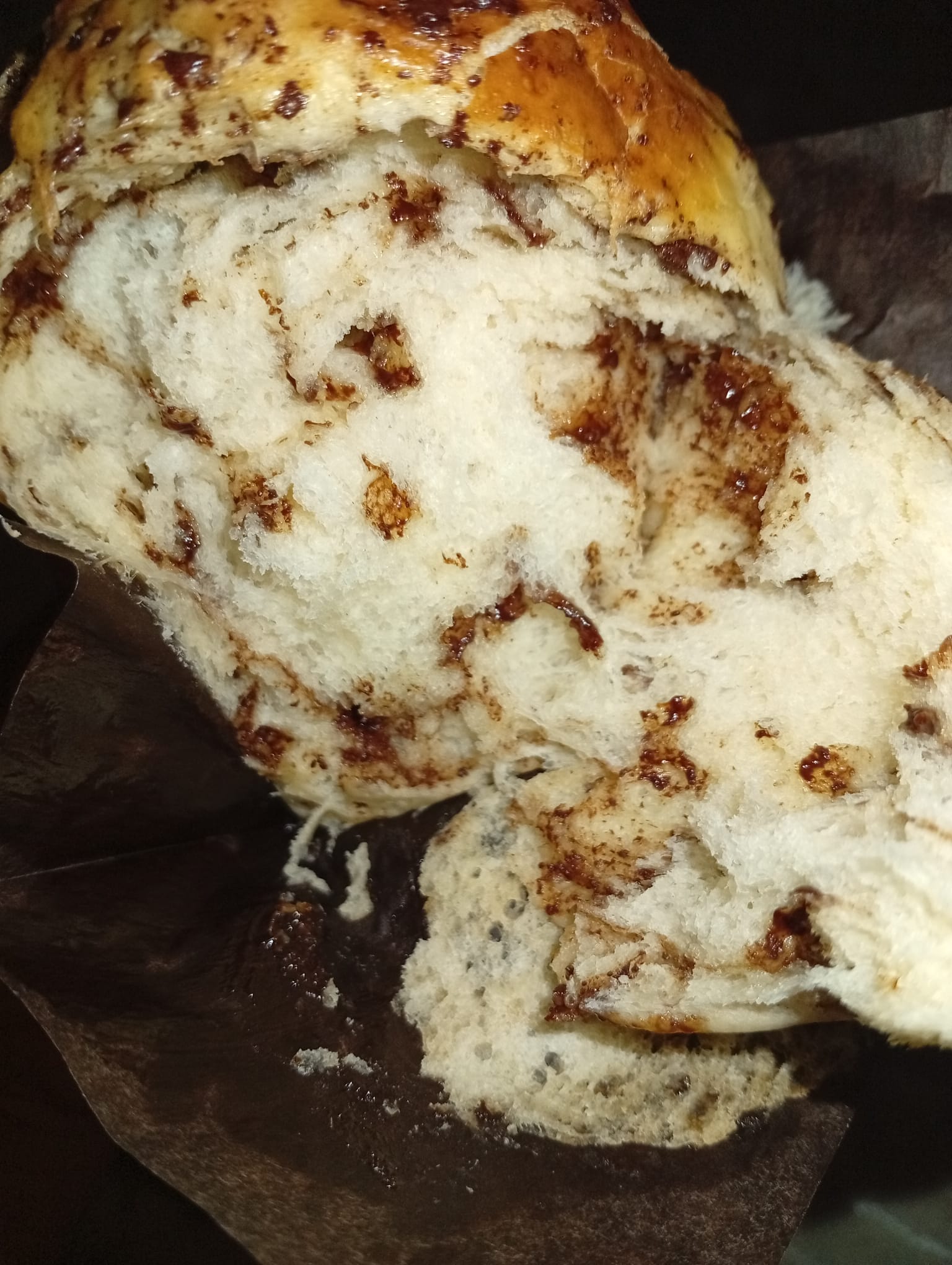 Brioche aux pépites de chocolat