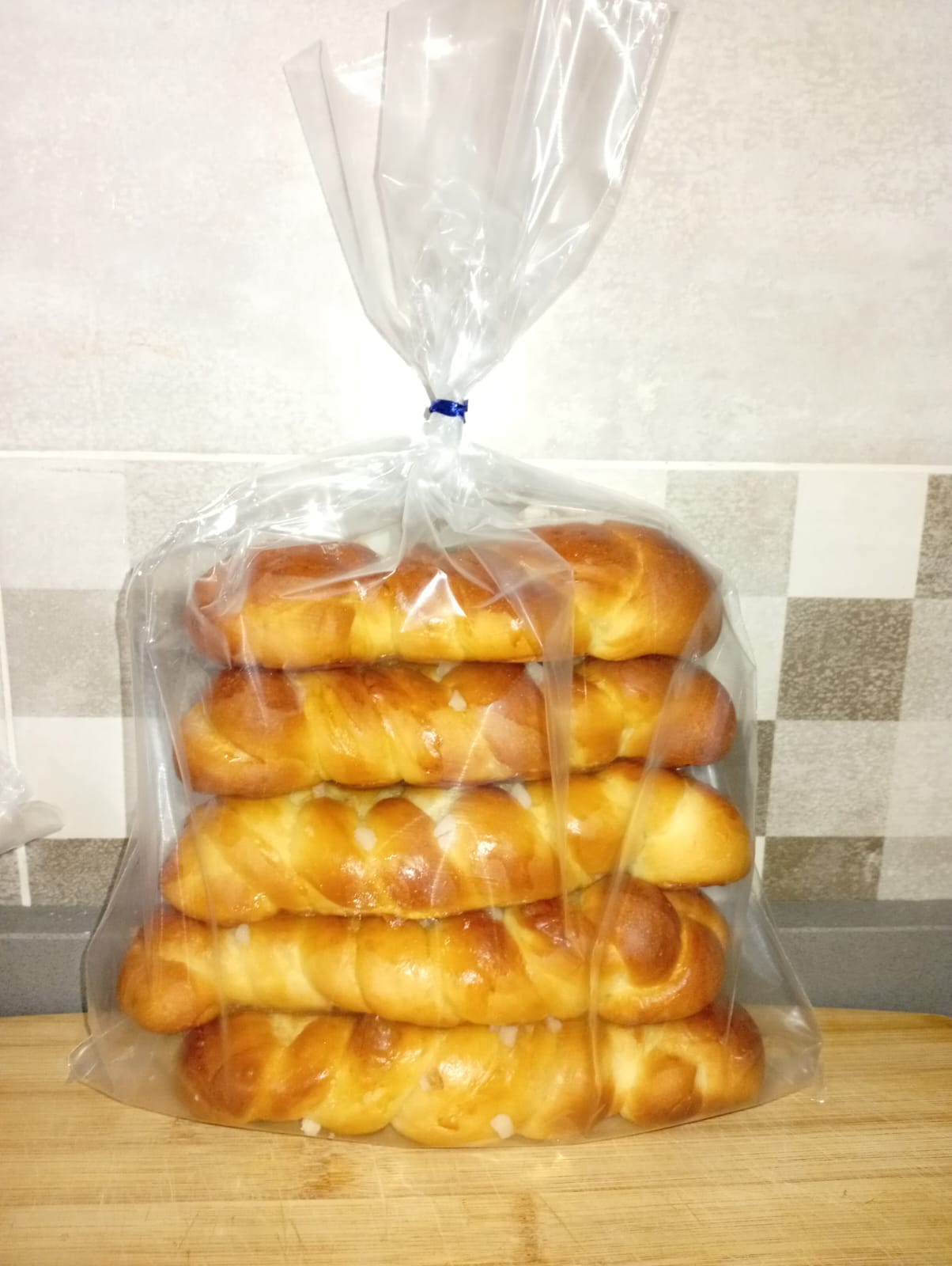 Briochettes tressées – Lot de 5  