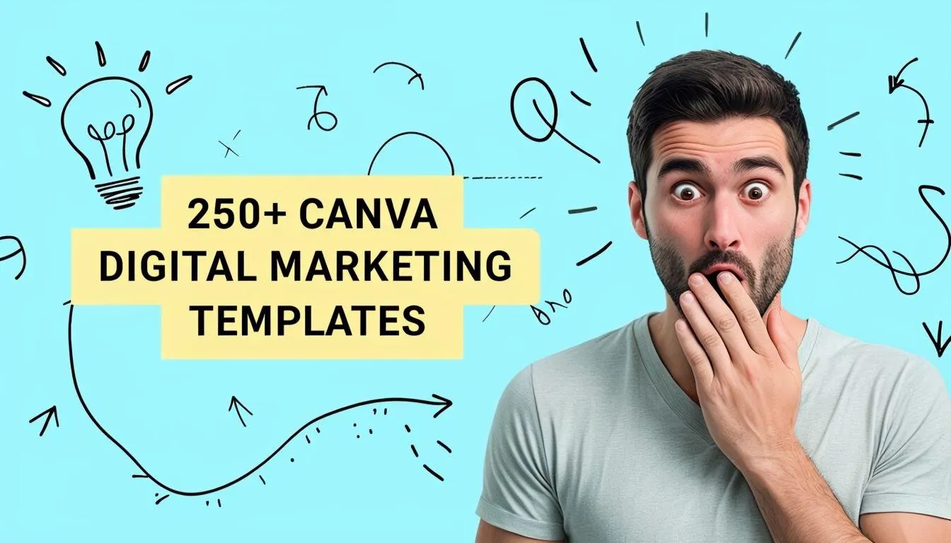 250 Digital Marketing Agency Social Media Posts Canva Marketing agency | Marketing bundle, branding kit| Marketing Template instagram neon