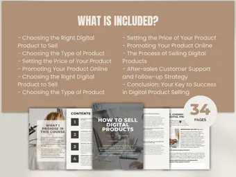 How to Create and Sell Digital Products Guide with Master Resell Rights and Private Label Rights, Create and Sell Digital Products on Etsy