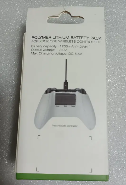 Cable Usb + Batería Para Control Xbox One S,x Generico