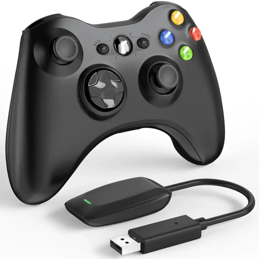Control Joystick Para Xbox 360 + Adaptador para Ps3 / Pc
