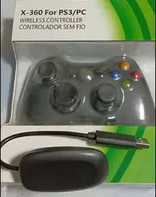 Control Joystick Para Xbox 360 + Adaptador para Ps3 / Pc