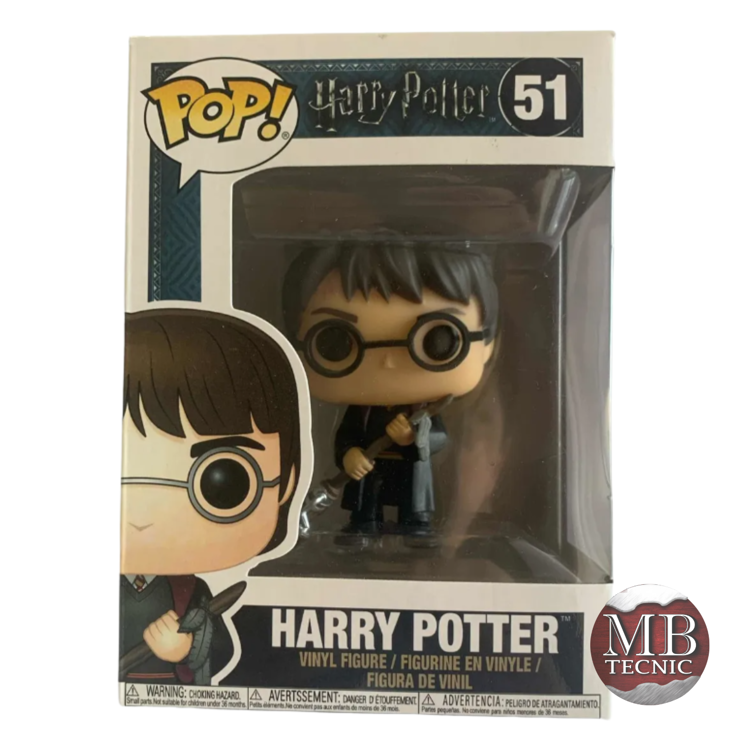Figura de acción Funko Harry Potter Harry Potter With firebolt 14949 de Funko Pop!