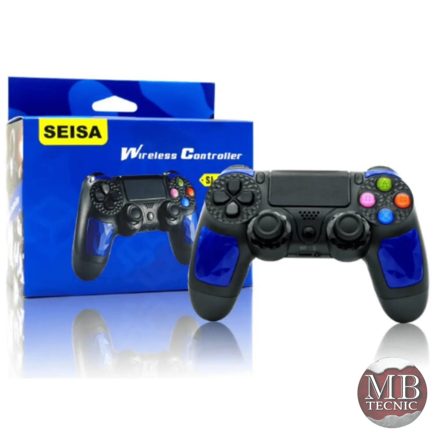 JOYSTICK PARA PS4 SEISA SJ 4001B WIRELESS INALAMBRICO