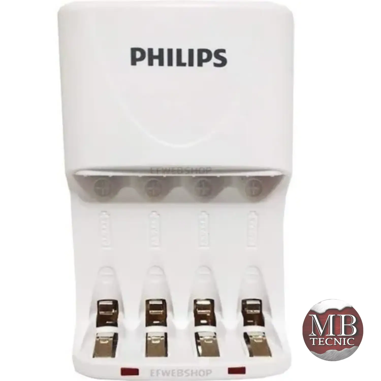 Cargador de pila Philips SCB2445NB - 110V/220V entrada