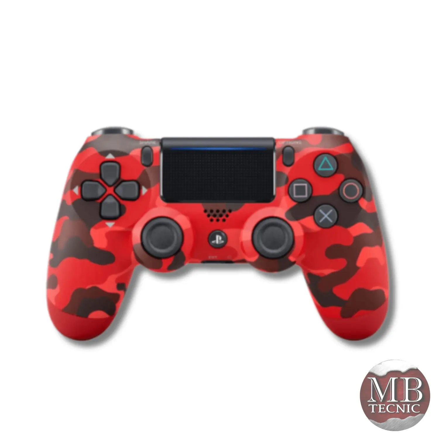Dualshock4 Camuflado Rojo