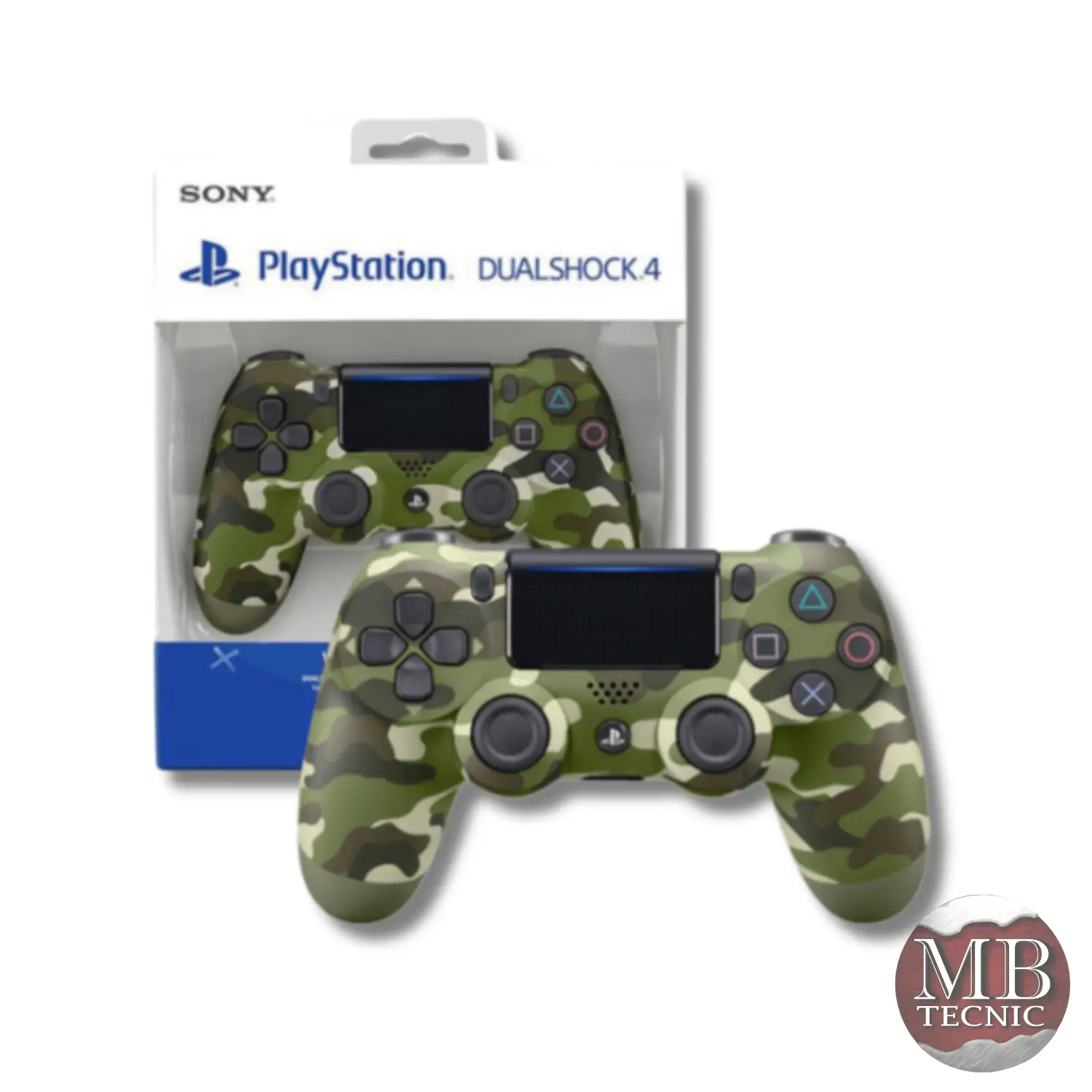 Dualshock4 Camuflado Verde