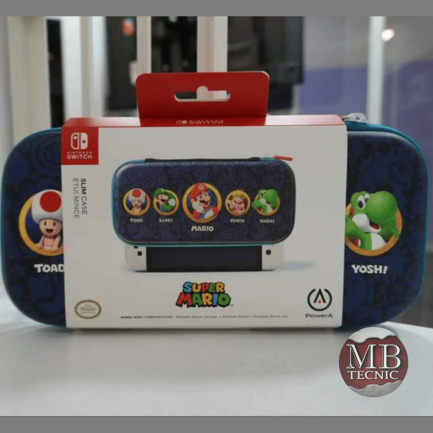 Estuche Semirrigido para Nintendo Switch Mario Bros