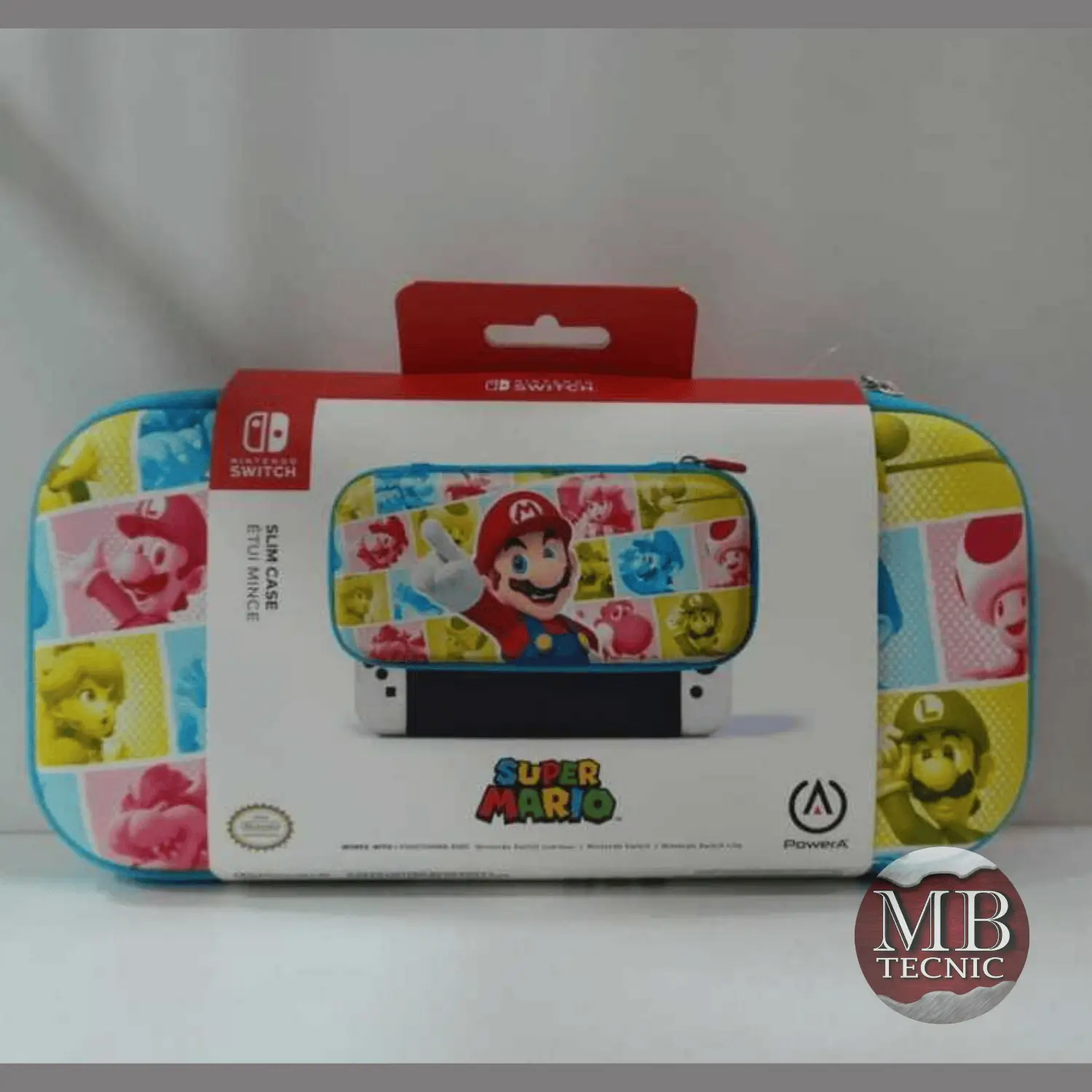 Estuche Semirrigido para Nintendo Switch Mundo Mario