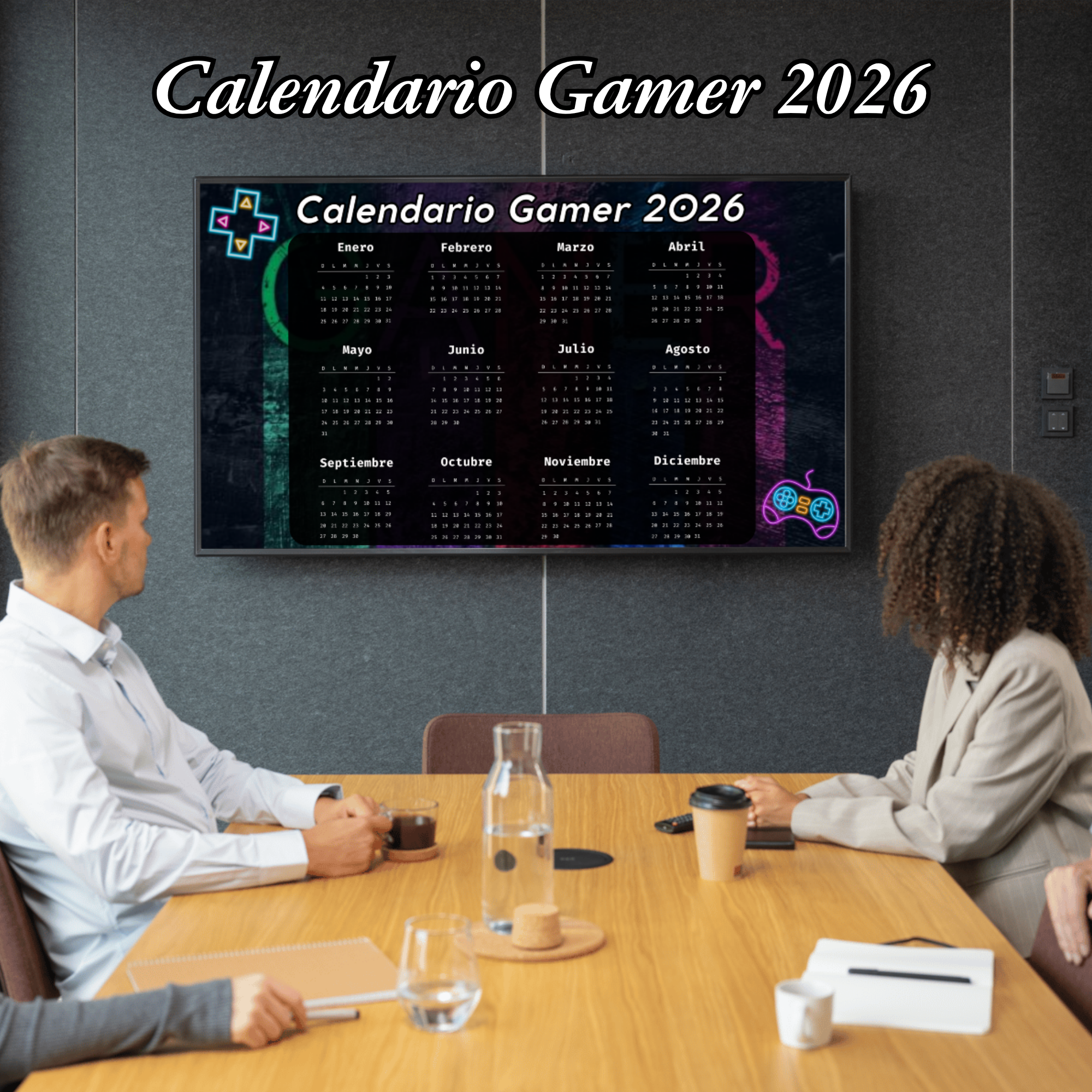 Calendario Gamer 2026