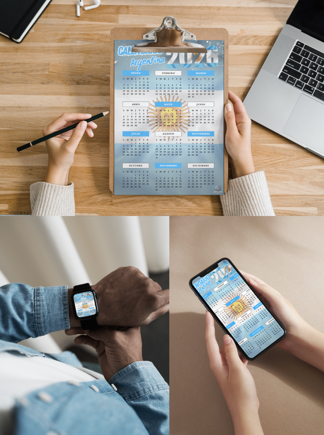 34-Calendario Argentina 2026 (Español)-simple