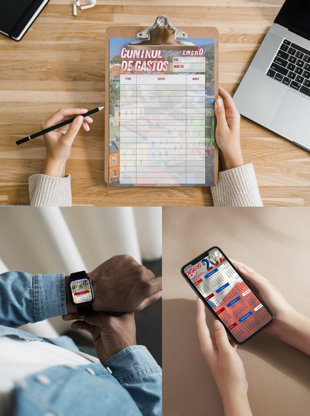 11-Calendario Chile 2026 3 en Uno