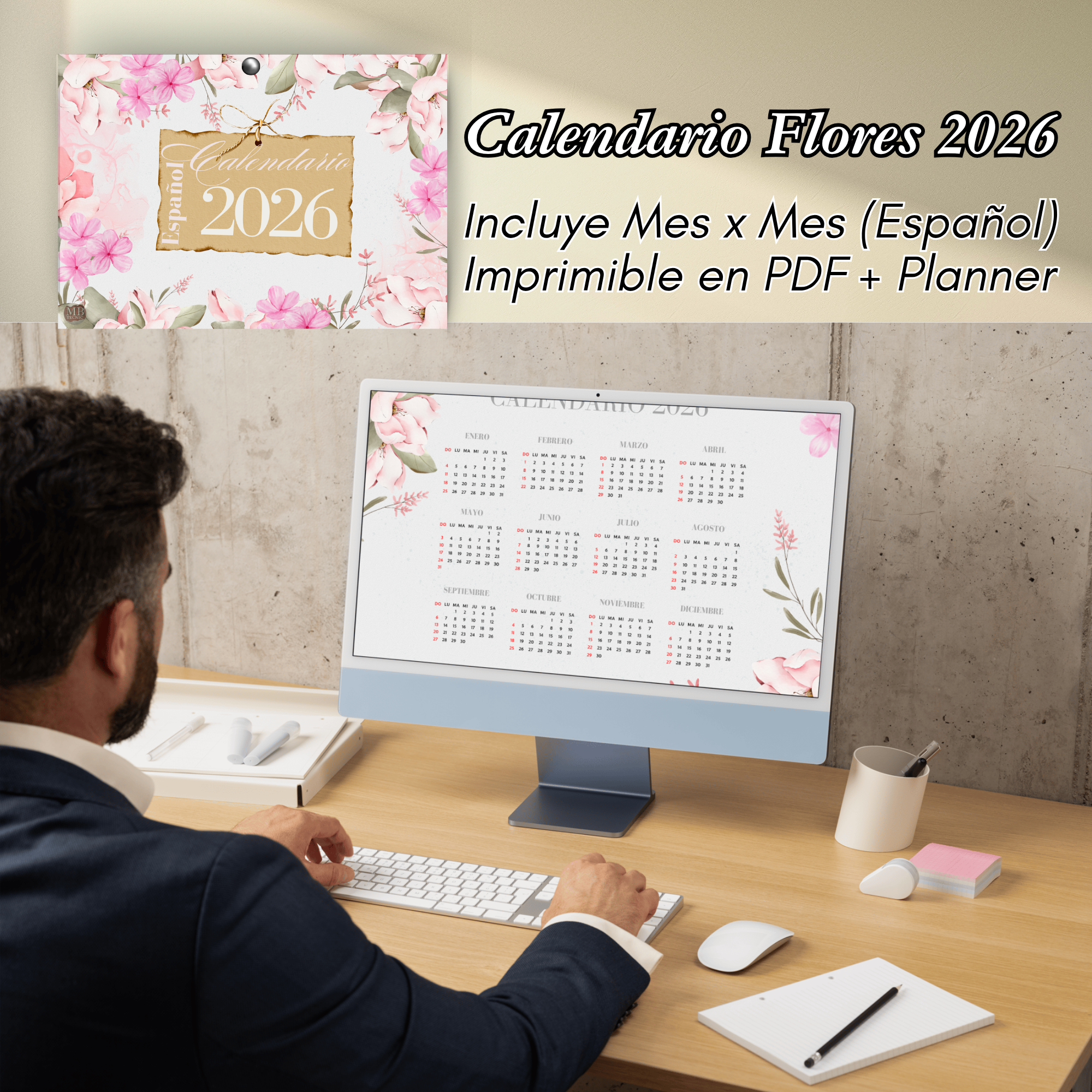 02-Calendario Flores 2026 (Español)