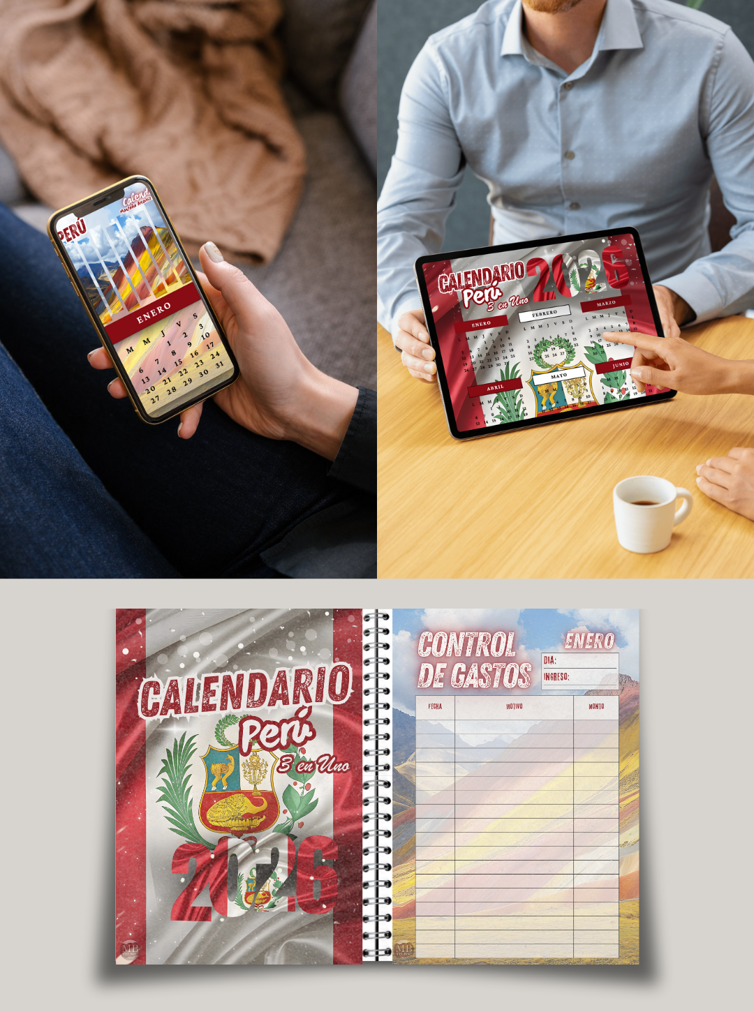 15-Calendario Peru 2026 3 en Uno