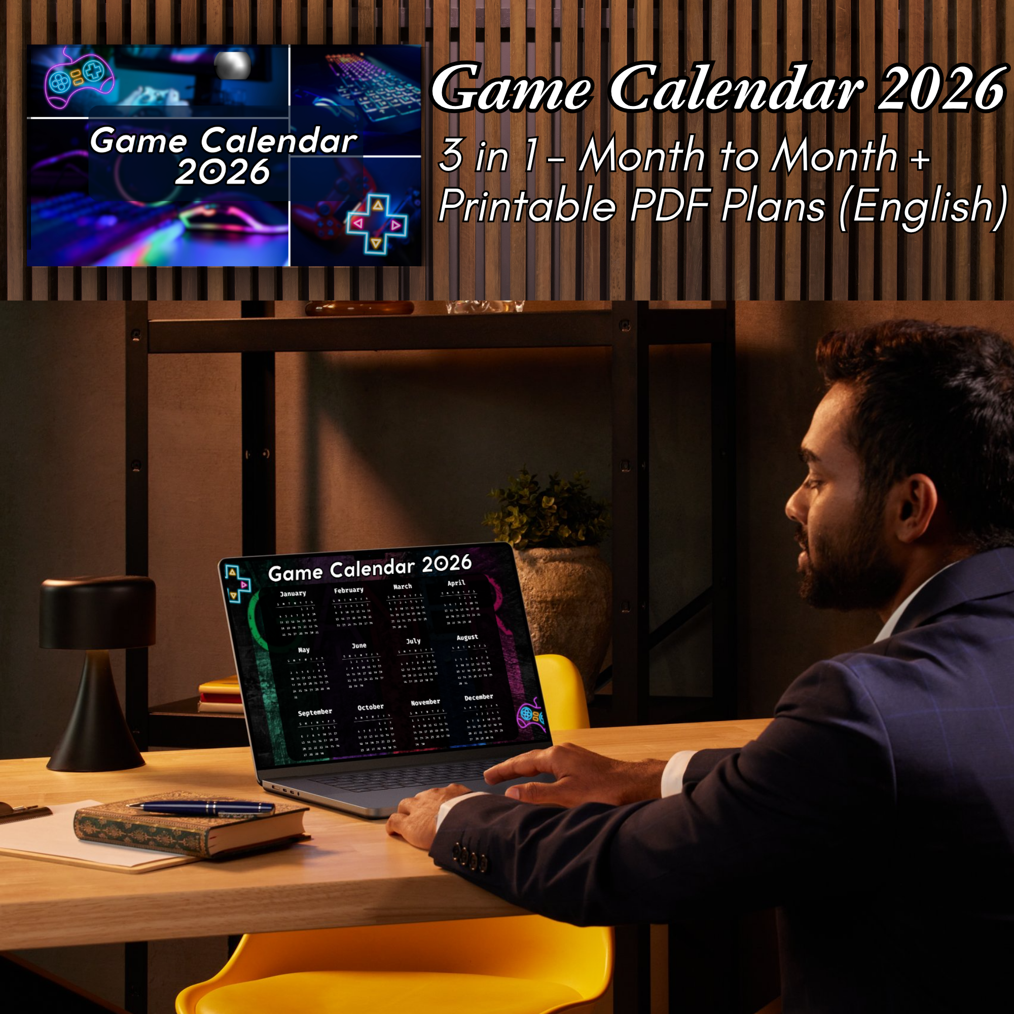 Gamer Calendar 2026