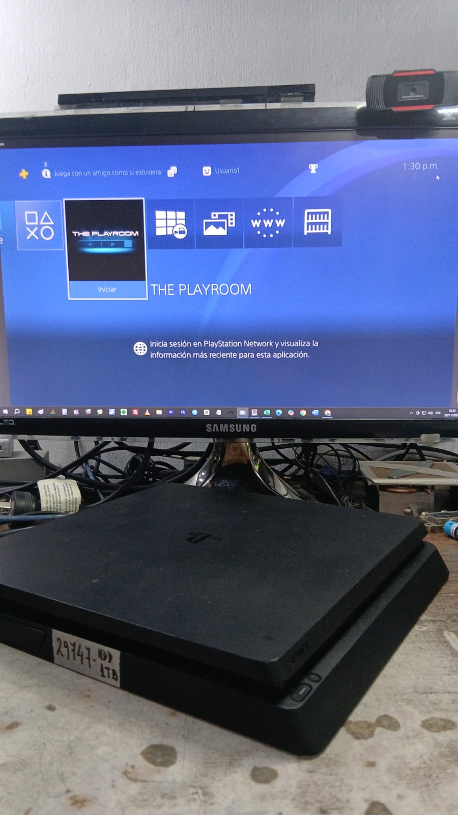 PlayStation 4 Slim con HDD 1TB