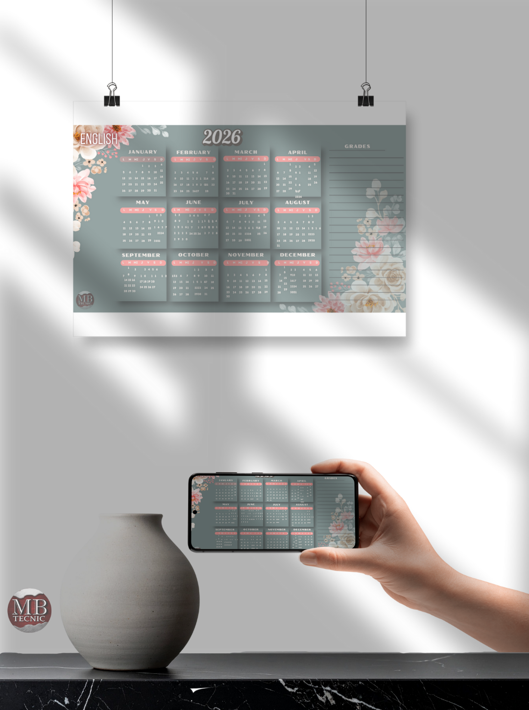 18-Calendario floral 2026-(Ingles)-simple