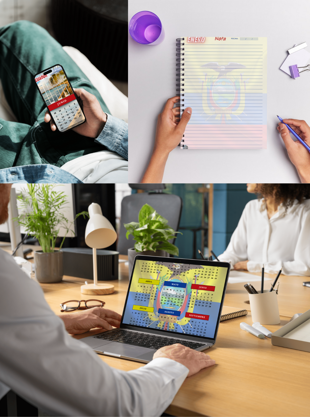 29-Calendario Ecujador 2026 7 en 1 (Español)