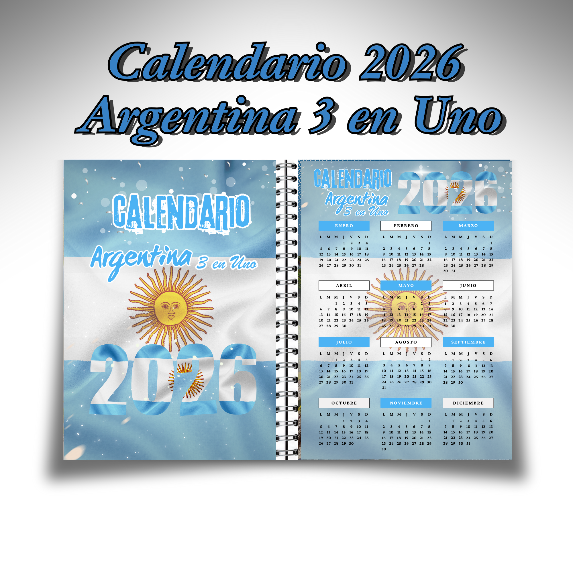 Calendario Argentina 2026