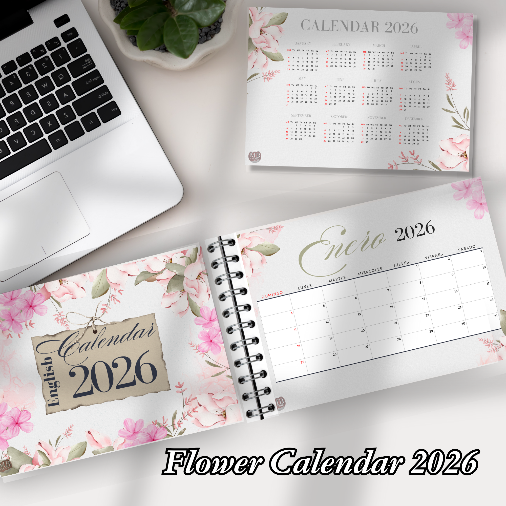Flower Calendar 2026