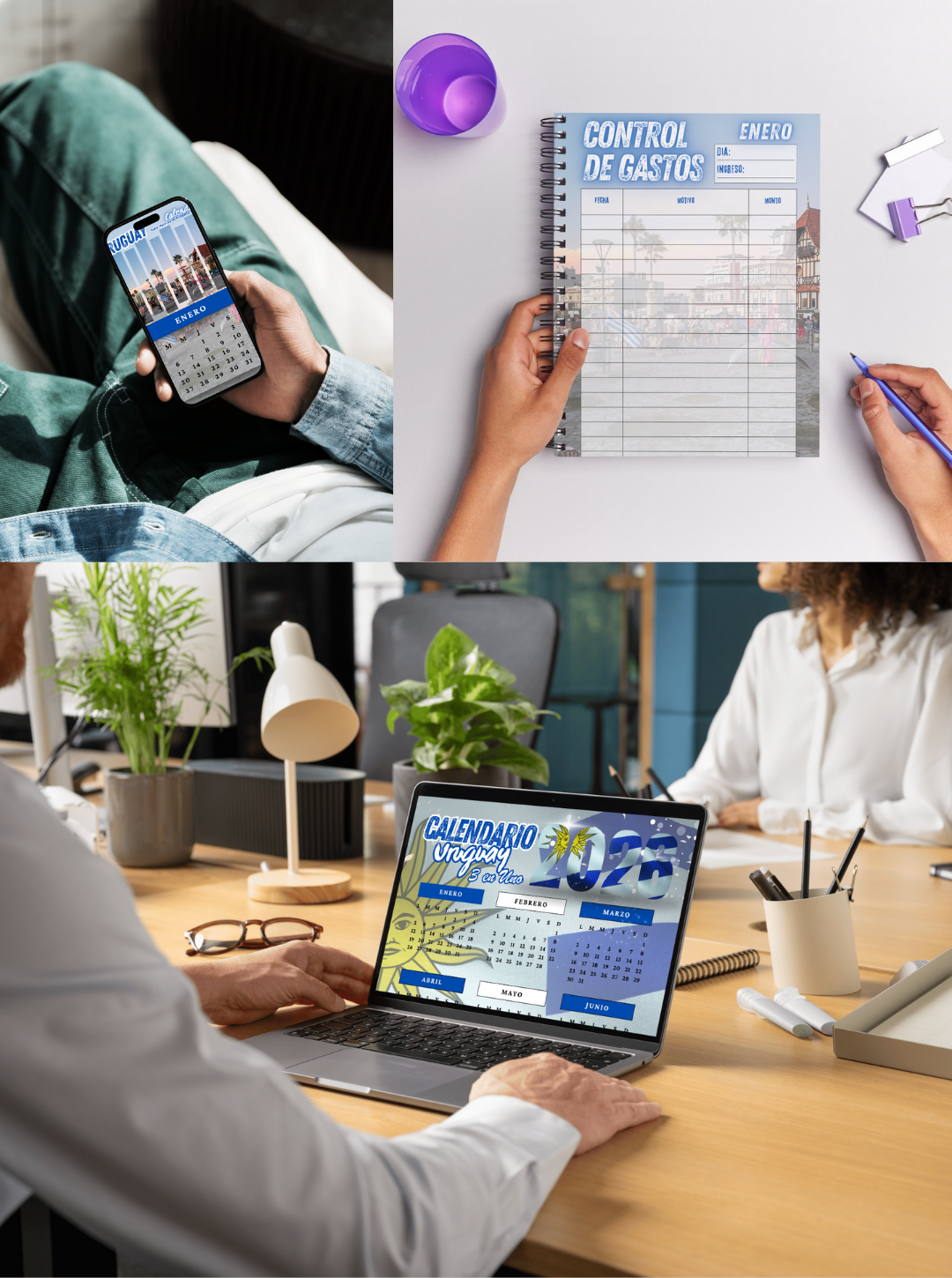 12-Calendario Uruguay 2026 3 en Uno