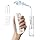 Water Flosser Travel Size - Portable Water Flosser Cordless for Teeth Gums Braces Cleaning