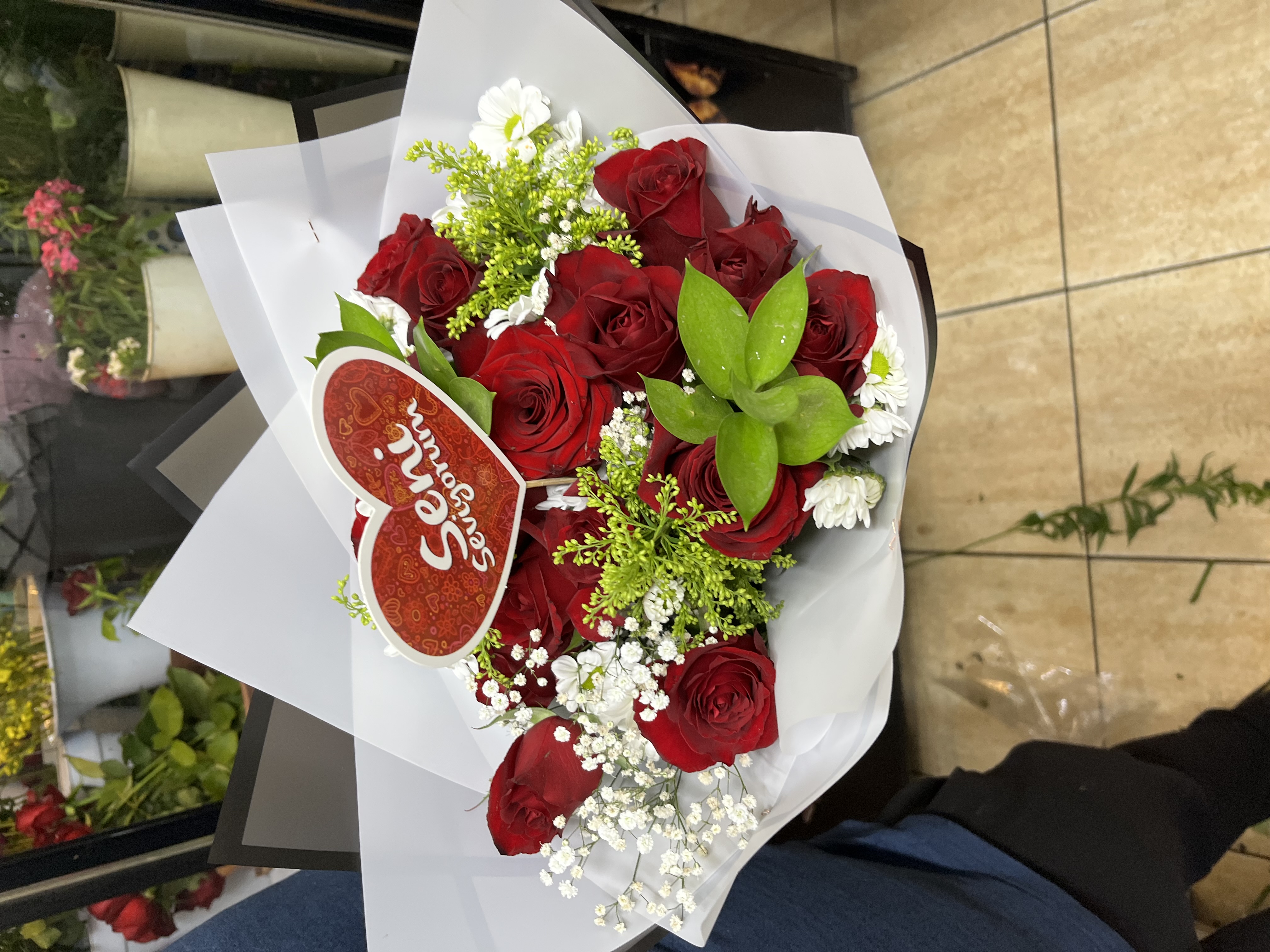 Kırmızı Gül Buketi