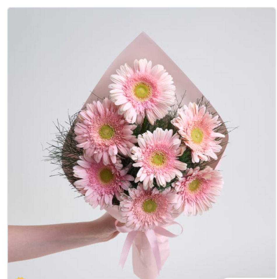 Pudra Gerbera buketi