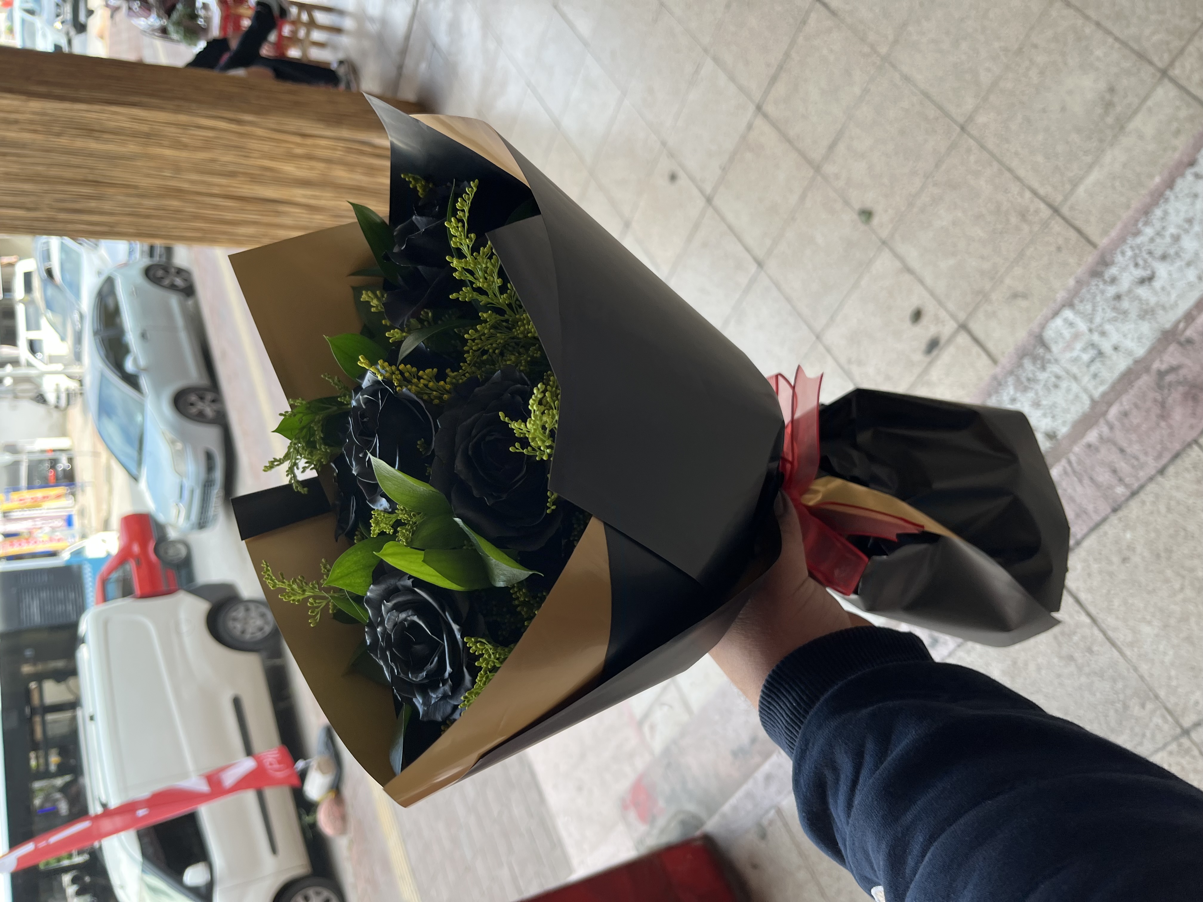 Siyah Gül Buketi