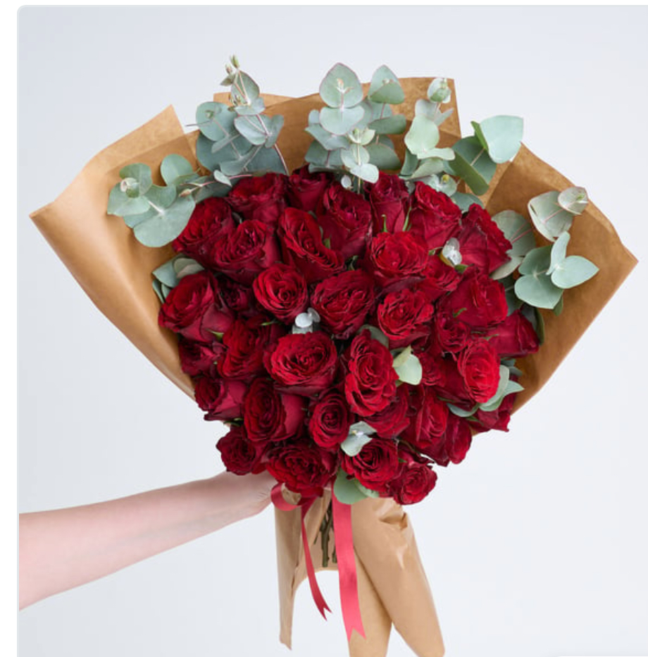35’li Kırmızı Gül Buketi