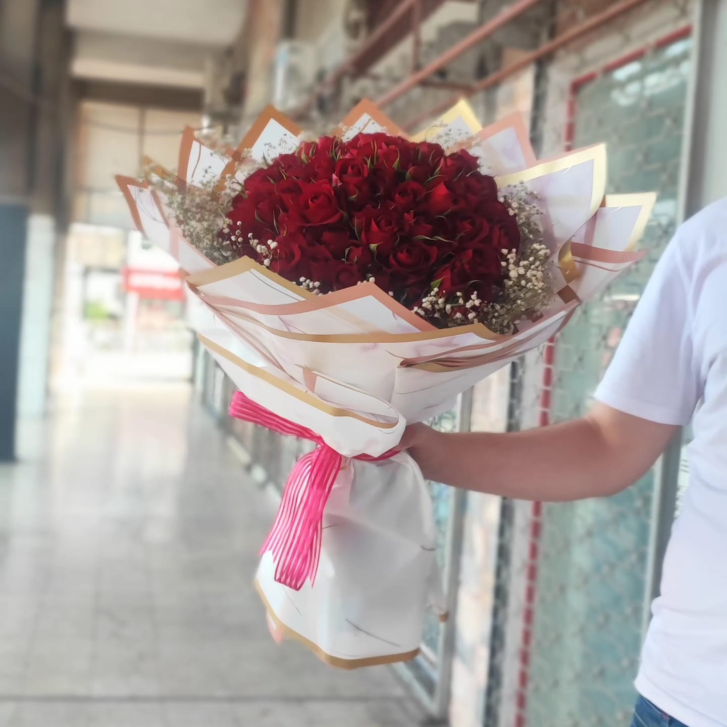 Kırmızı Gül Buketi