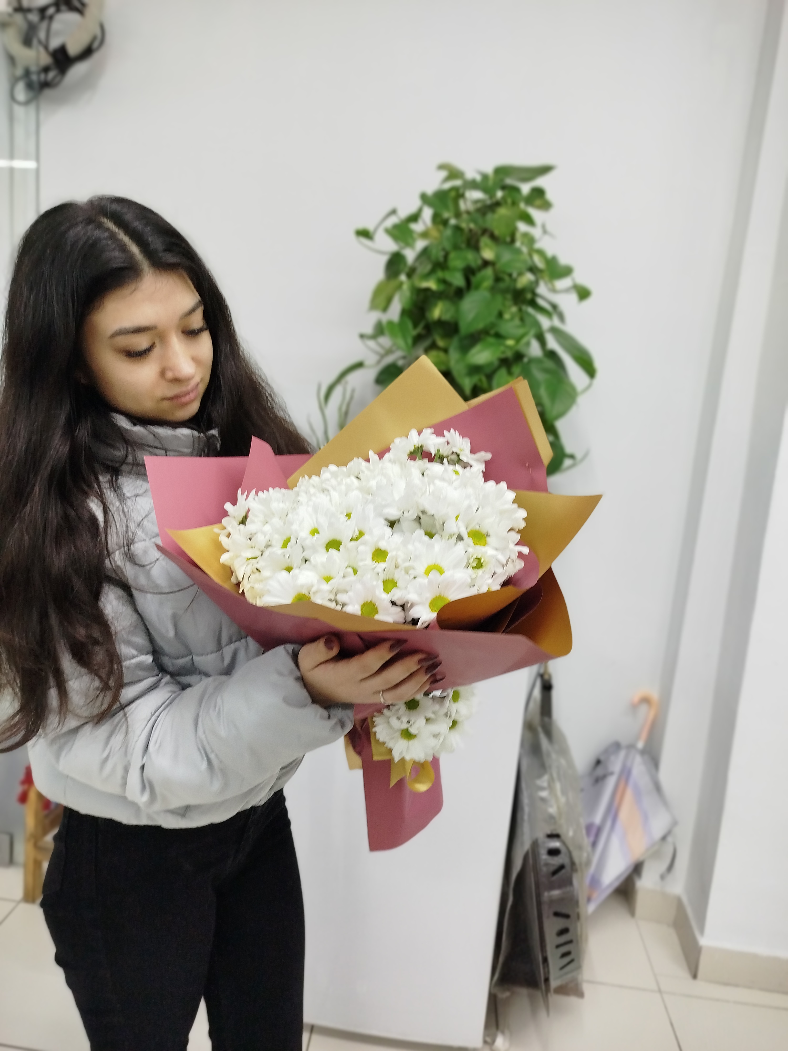 Beyaz Papatya Buketi