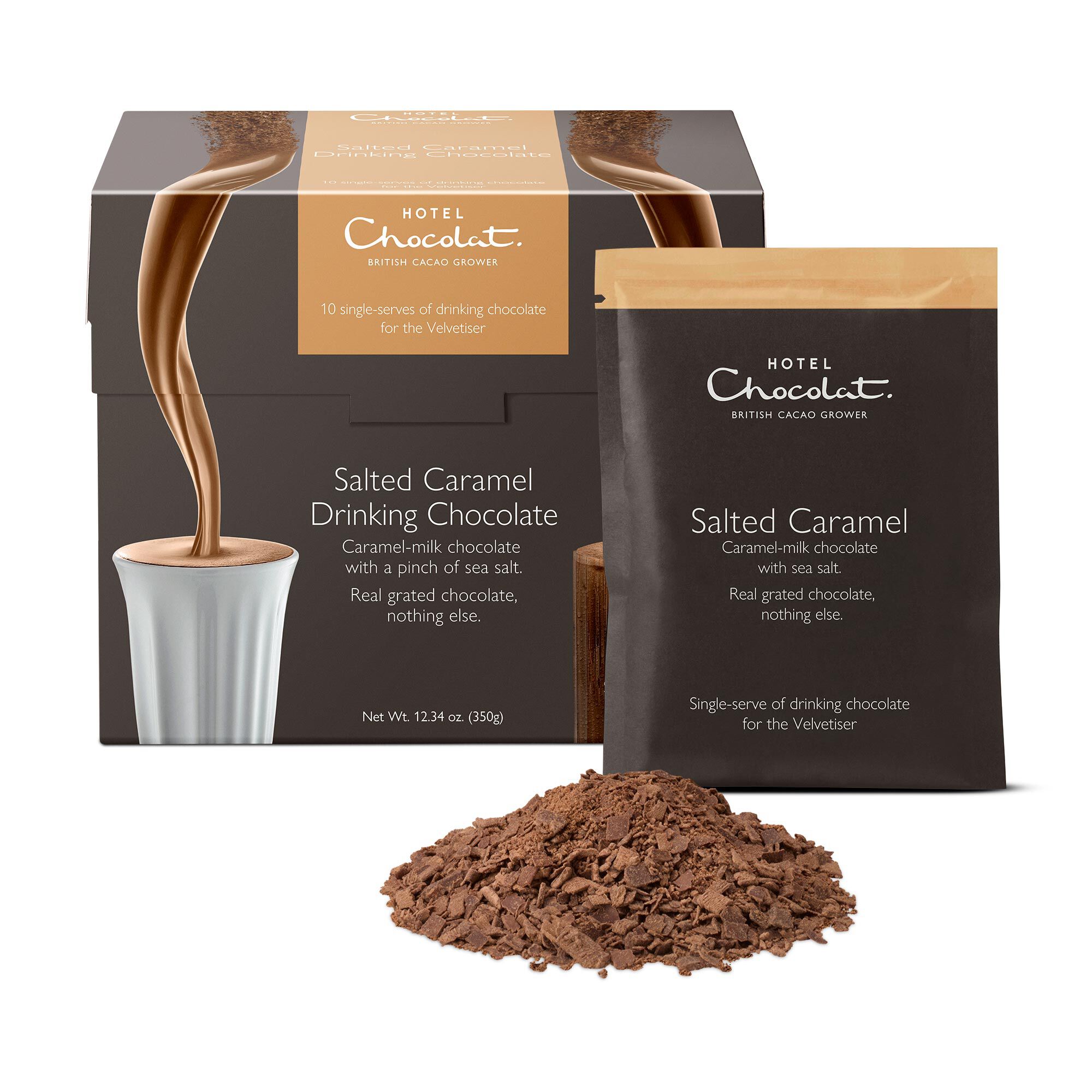Salted Caramel Hot Chocolate Sachets