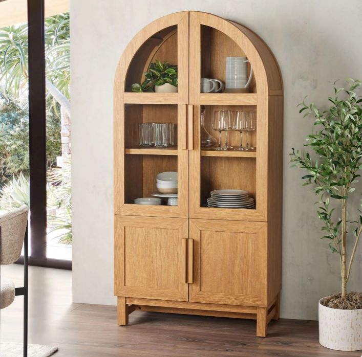 Juliet Arch Dining Cabinet Assembly