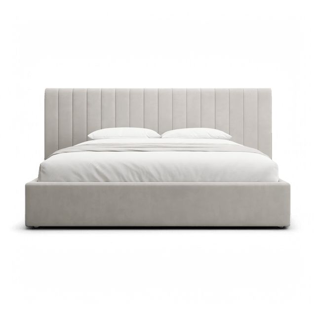 MODANI Dune King Bed Beige Velvet - Assembly