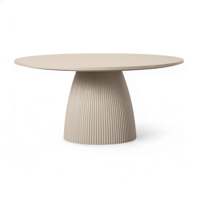 MODANI Oxford Round Dining Table Alabaster - Assembly