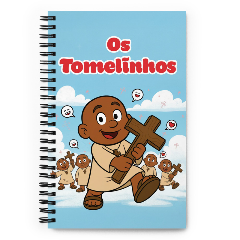 Caderno espiral Os Tomelinhos Felipe
