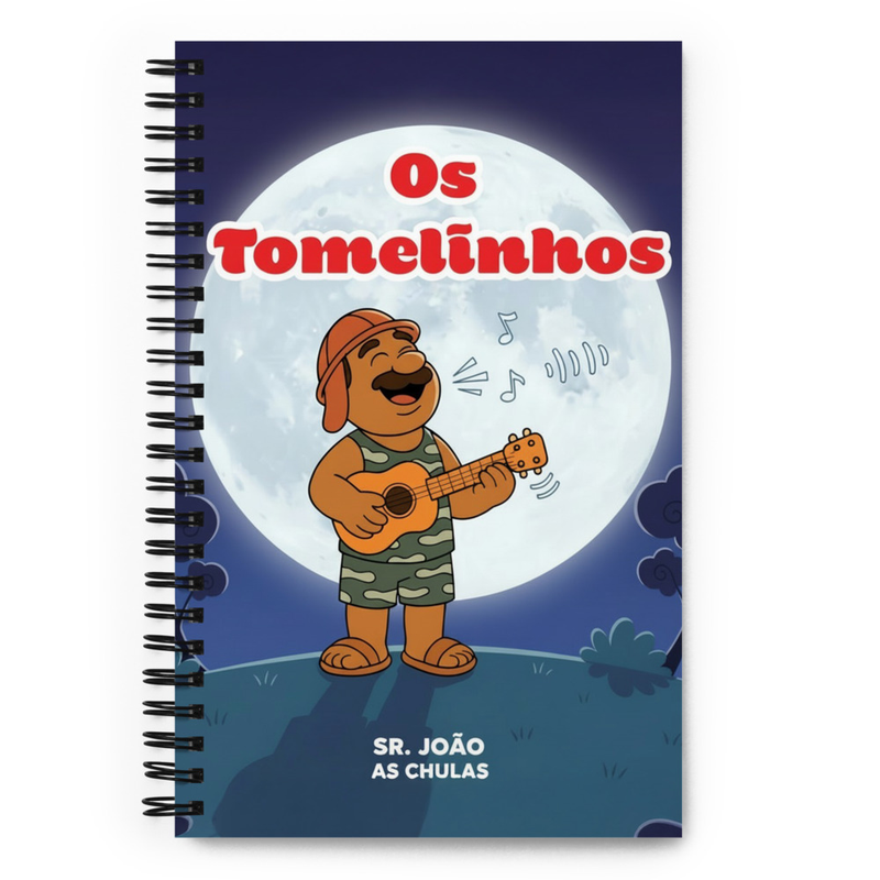 Caderno espiral Os Tomelinhos