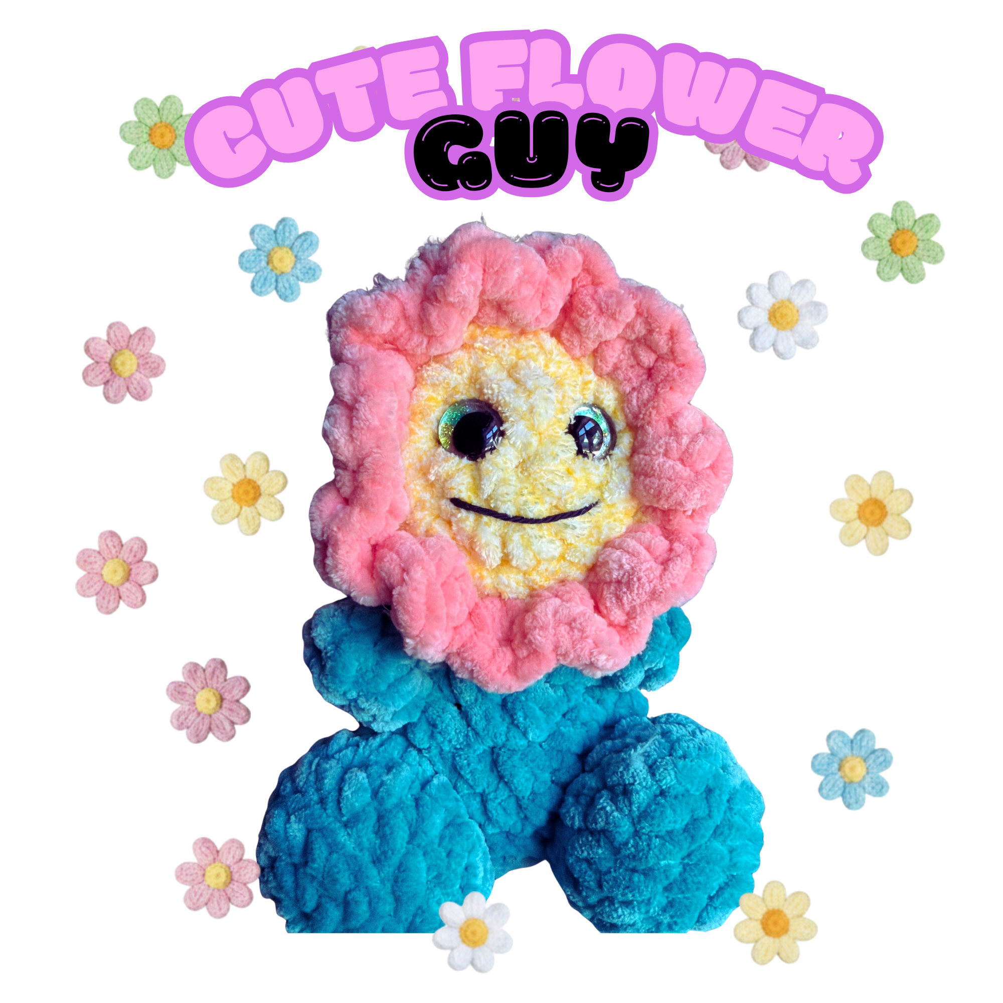 Cute Flower Guy Plush
