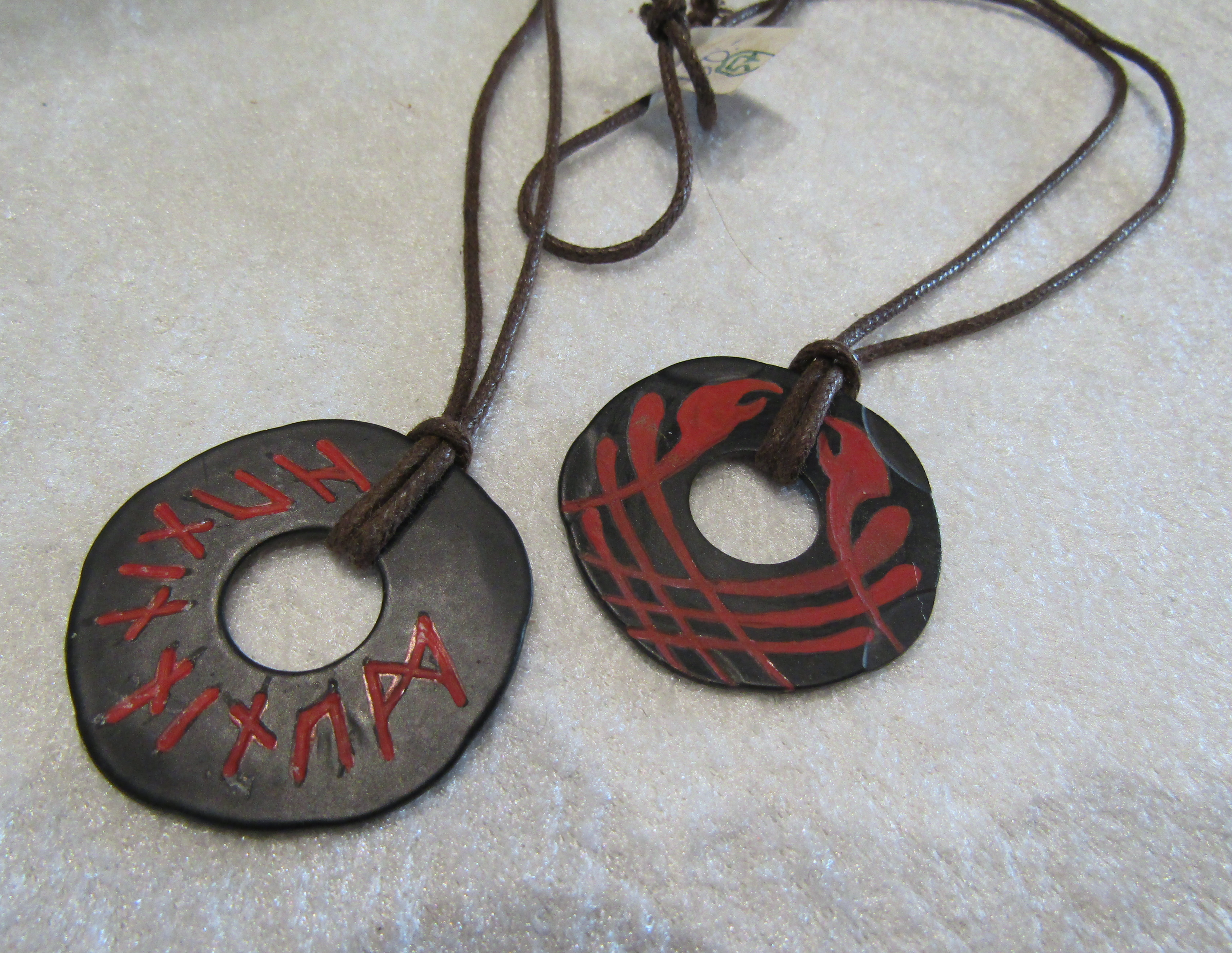 Hugin and Munin Amulets