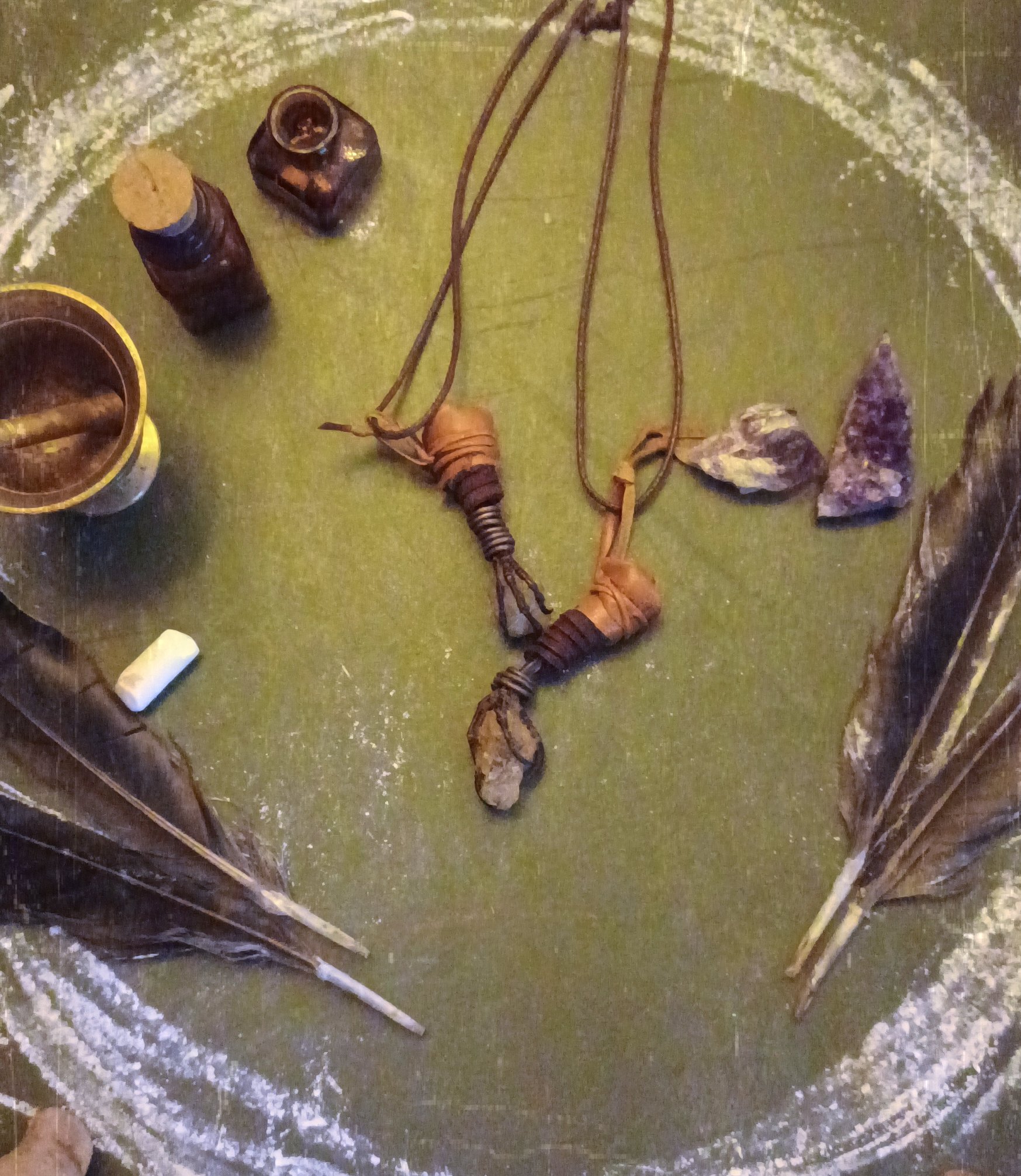 Blackbird amulets