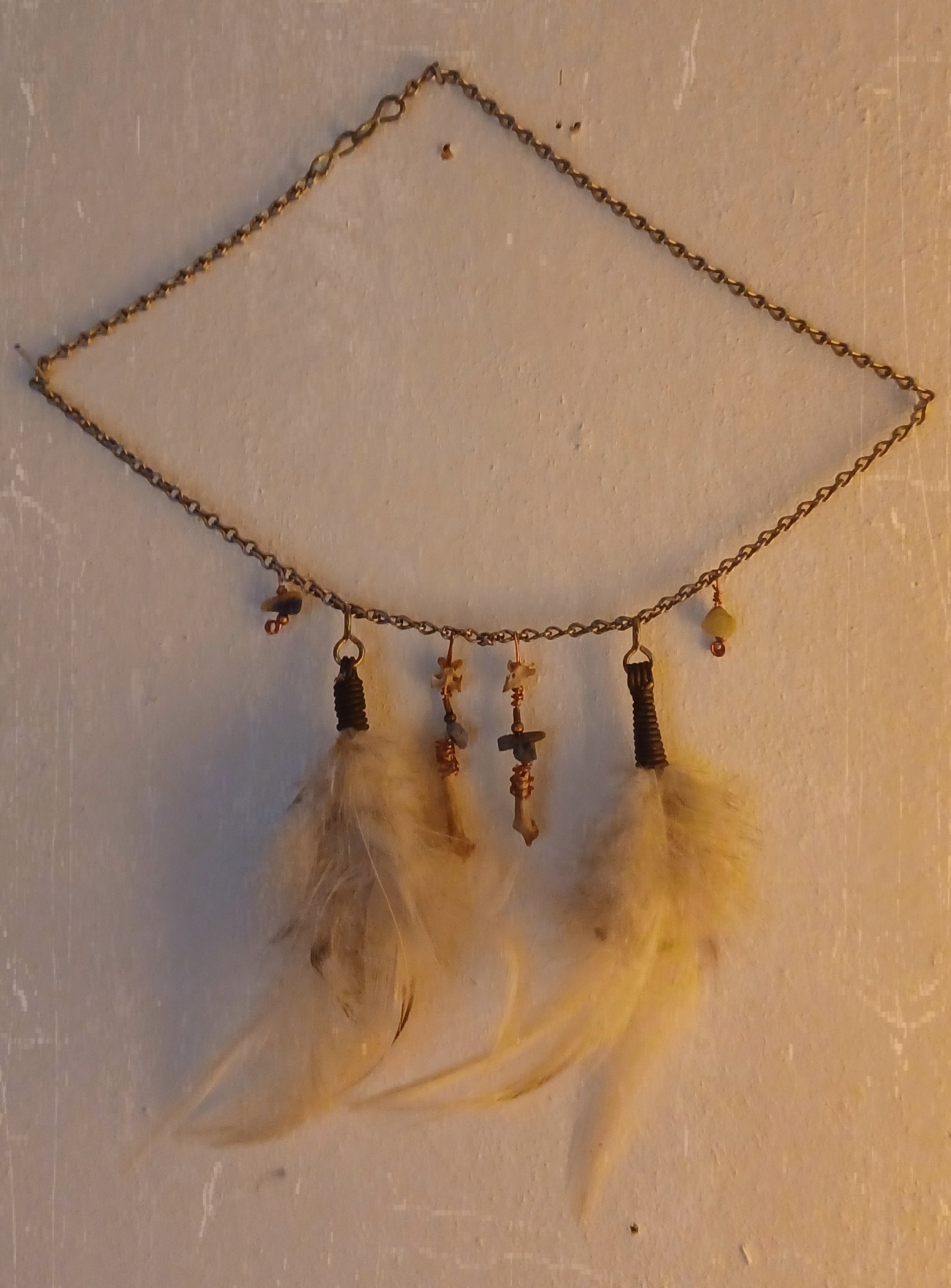 Goddess necklace (light)